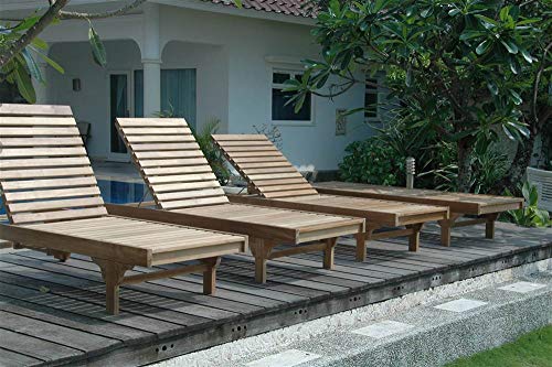 Anderson Teak Capri Sun Lounger 4-Piece Set