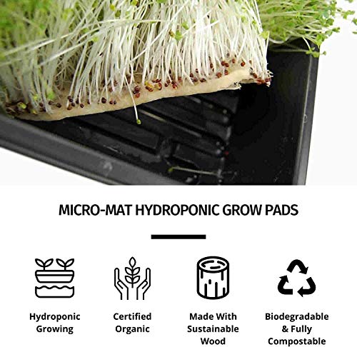 Handy Pantry Micro-Mats Hydroponic Grow Pads 500 Pack White