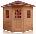 SDI Factory Direct Ceramic FIR Far Infrared 4 Person Outdoor Sauna SPA 220V