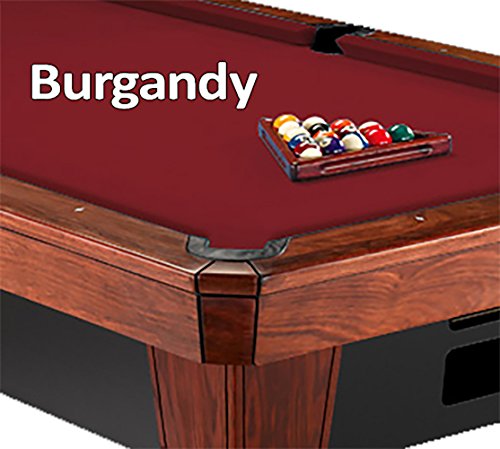 Simonis Burgundy Billiard Cloth 8 Foot Cut