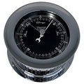 WEEMS & PLATH Chrome Atlantis Barometer Black Dial