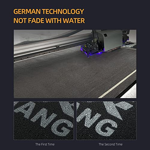 ALLEVI Custom Door Mat Commercial Grade 10' x 6' Black