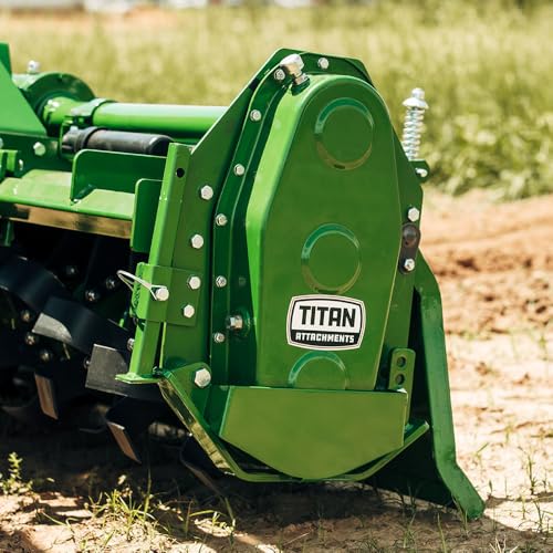 Titan Attachments 3 Point 72" Rotary Tiller Attachment Green