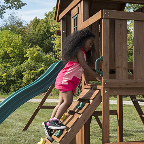 Swing-N-Slide Knightsbridge Plus Swing Set Wood Green