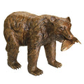 Design Toscano Fisherman Bear Cast Bronze Garden Statue Bronze