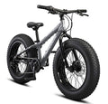 Mongoose Argus ST Kids Fat Tire Mountain Bike 20-Inch Wheels Grey