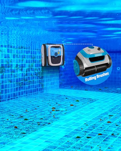 Inopool Latitude Plus Cordless Pool Vacuum 180-Min Sensor-Driven Blue