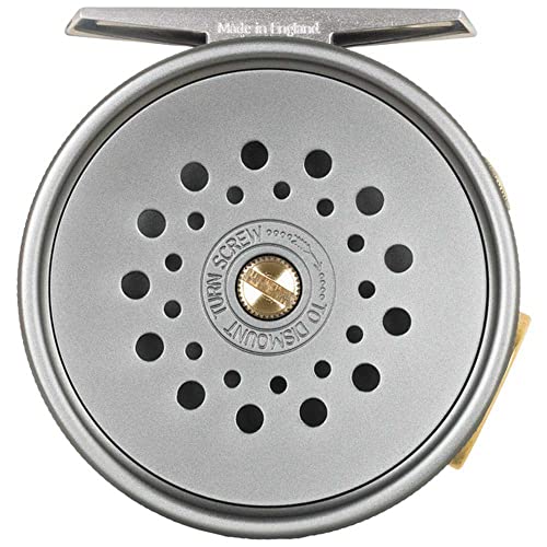 Hardy Diagnostics HRENSPR030 Narrow Spool Perfect Reel WF4+60 20lb Dacron Gun Metal