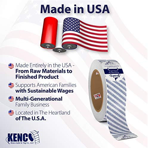 Kenco Sealer Reduces Liquid Leaks and Spills with Easy Pull Tab 3/4" X 6" Pallet