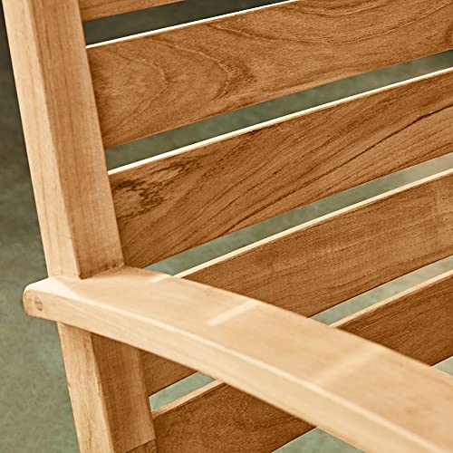 Cambridge Casual Briton Teak Wood 2 Piece Porch Rocking Chair Set