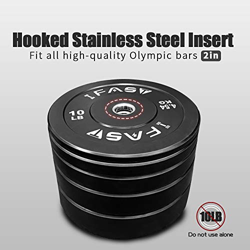 IFAST Home Gym 230LB Olympic Weight Set with 7Ft Barbell Bar