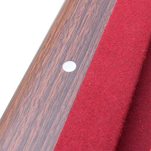 Hathaway Renegade II 54-in Bumper Pool Table Walnut / Red
