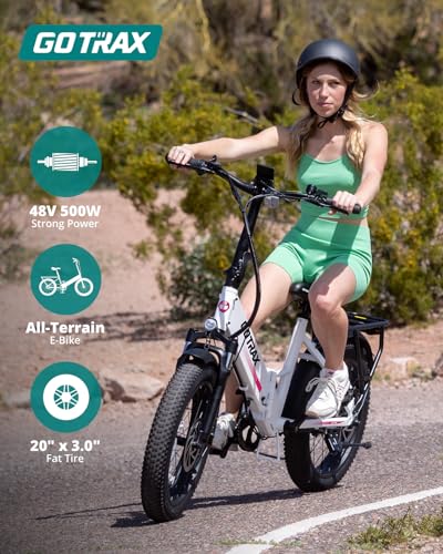 Gotrax R2 20" Folding Electric Bike White