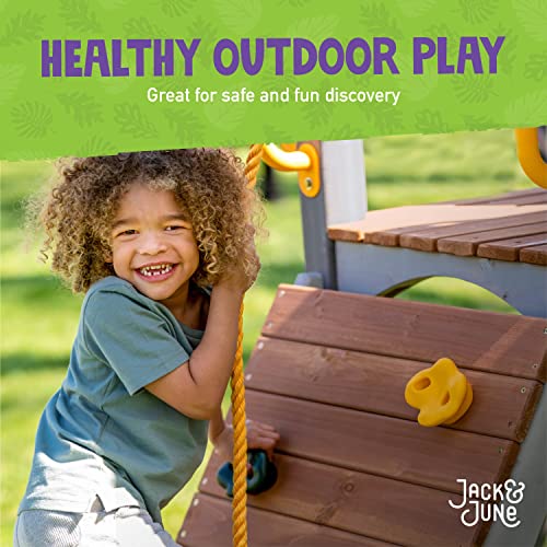 Jack and June Haven II Cedar Swingset Playground Equipment