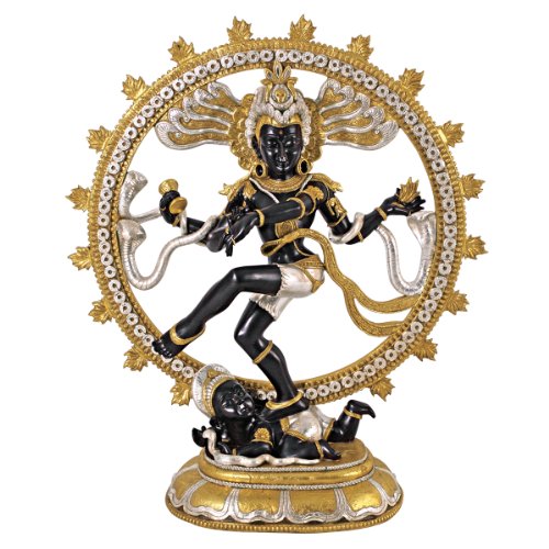 Design Toscano Dancing Shiva Cosmic Energy Idol Statue 48 Inch Bronze Finish