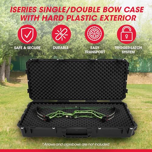 SKB iSeries Hunting Bow Equipment Case Black Multi