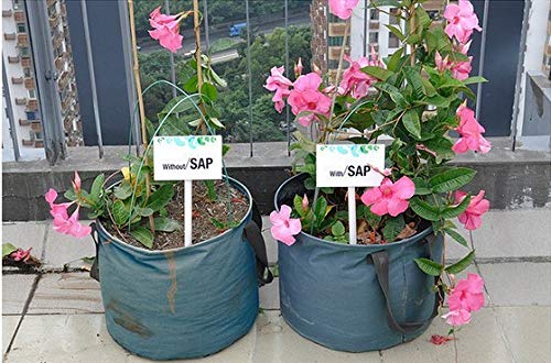 SOIL MOIST SAP SUPER ABSORBENT POLYMER Super Absorbent Polymer for Plants (45 lbs) White