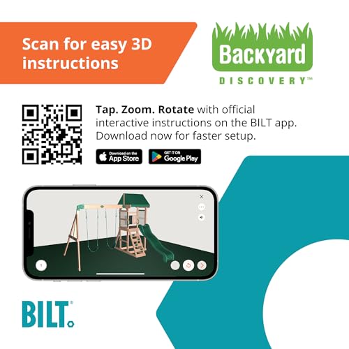 Backyard Discovery Buckley Hill Wooden Swing Set Green