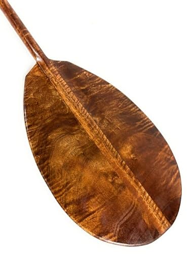 Tikimaster Liquid Magma Curly Koa Outrigger Paddle 50" T-Handle