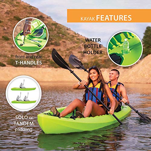 Lifetime Kokanee Sit-On-Top Kayak Lime