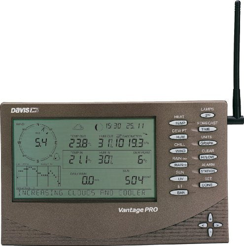 Davis Instruments Vantage Pro2 Wireless Weather Station Black, White