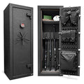 Stealth UL14 Gun Safe 14 Long Gun Capacity Handgun Storage 1 Hour Fire Protection Black