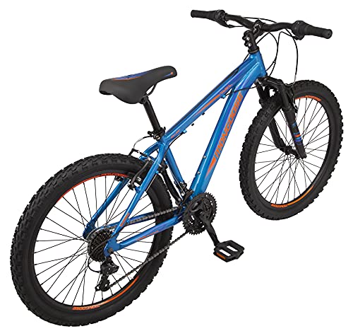 Mongoose Flatrock Hardtail Mountain Bike Blue