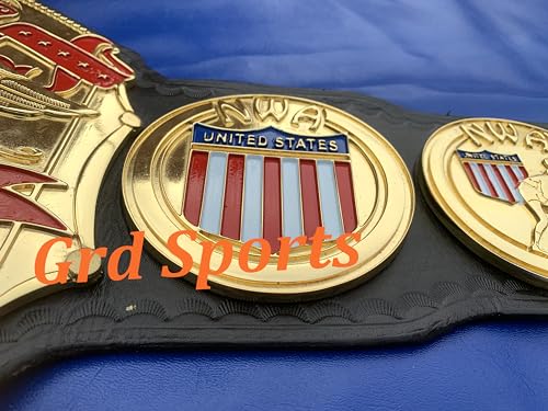 Grd Sports CNC HD NWA United States Heavyweight Wrestling Championship Belt Black