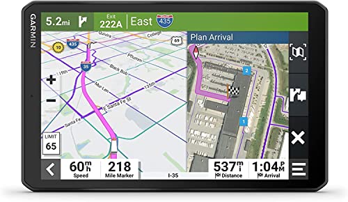 Garmin Dezl OTR810 GPS Truck Navigator 8" Black