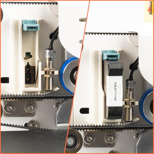 U.S. Solid Continuous Bag Band Sealer with Inkjet Printing and Digital Temperature Control White