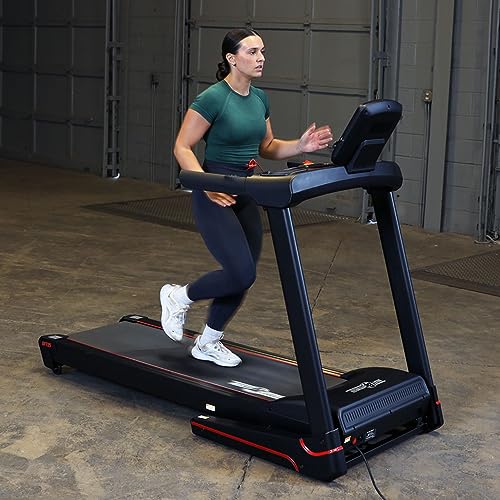 Body-Solid Foldable Incline Treadmill Black