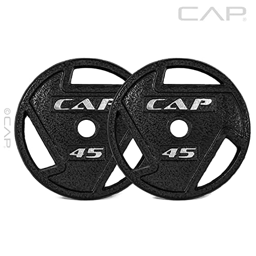 CAP Barbell Pro Olympic Weight Set 265lbs with Plates and Bar