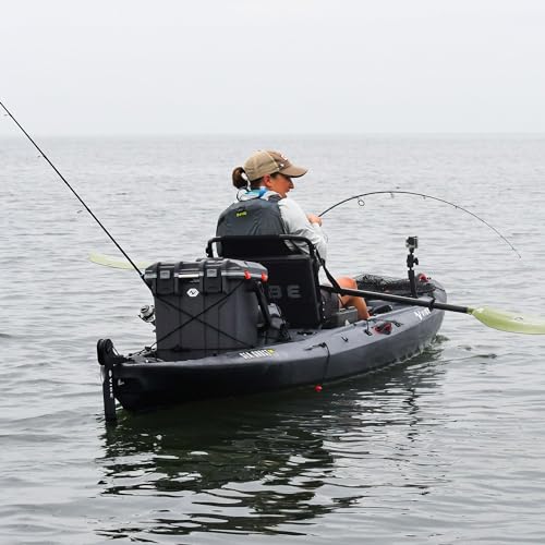 Vibe Sea Ghost 130 Fishing Kayak 13ft with Hero Seat 2.0 Raven