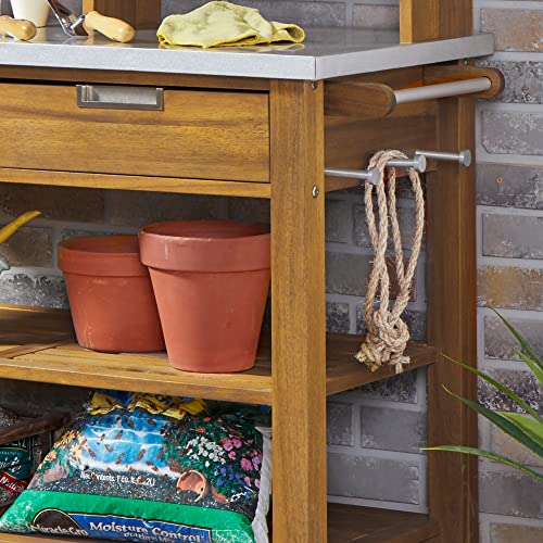 Homestyles Maho Potting Bench Brown