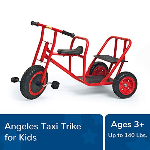 Angeles MyRider 16" Tandem Toddler Tricycle Red-Black