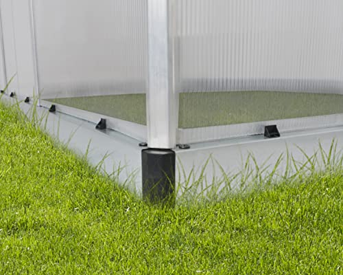 Palram Canopia 6x8 Greenhouse Kit Silver