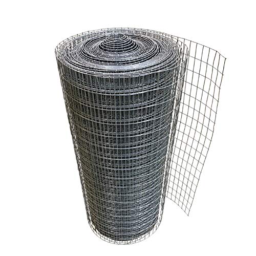 Sandbaggy Turtle & Tortoise Fence - 3 ft x 100 ft Galvanized Welded Wire Mesh Fencing (10 Rolls)