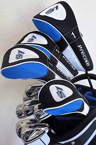 Power X Golf Men's Complete Golf Set Tall Custom Stiff Flex Blue White Black