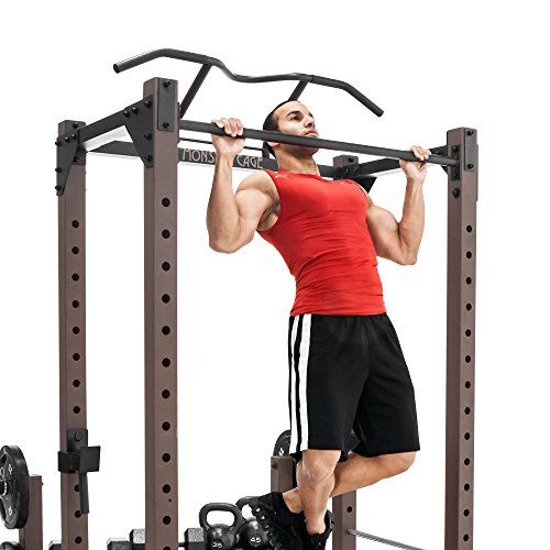 Steelbody Strength Training Monster Cage Squat Rack Home Gym Station System Black