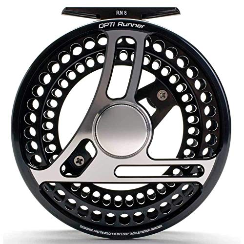 Loop NYC Opti Runner Fly Reel Black/Silver WF7+150/30LB Right Hand