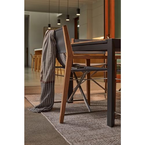 Outer 100% Recycled Plastic Stain-Resistant Indoor Outdoor Rug Pebble Gray 8x10