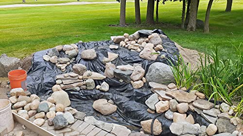 LifeGuard Pond Liner 5 ft. x 100 ft. 45 Mil EPDM Rubber Black