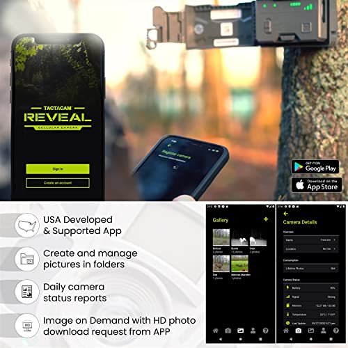 TACTACAM Reveal XB Cellular Trail Camera No Glow Verizon & AT&T Qty 4