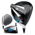 TaylorMade SIM MAX Driver Fujikura Ventus Blue 6 Shaft 10.5 Degree Loft Right Hand Stiff Flex Black Titanium Blue