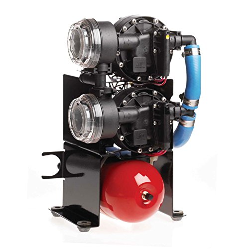 Johnson Pump Aqua Jet Duo WPS 10.4 Water Pressure Pump System 24V Black