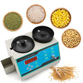 CGOLDENWALL Automatic Counter Machine for Rice Seeds, Soybean, Corn, Wheat, Sunflower, Vegetable Grain Blue