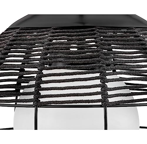 Hinkley Maddox Outdoor Large Bohemian Orb Pendant Light Black