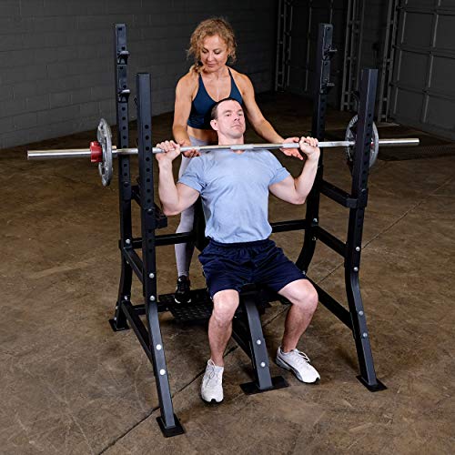 Body-Solid Pro Clubline SOSB250 Olympic Shoulder Bench Black