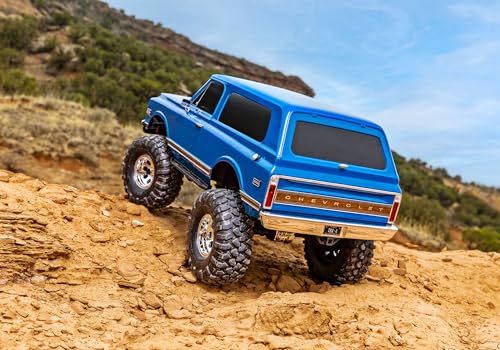 Traxxas TRX-4 1972 Chevy K5 Blazer 1/10 4WD Crawler Blue