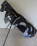 Performance 4 Golf Tall Mens Golf Set Clubs for Men 6'0"-6'6" Black White